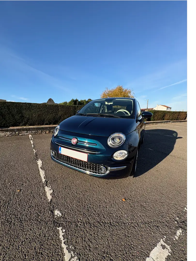 Fiat 500 1.0i Dolcevita Hybrid garantie 2027 entretien incl Blauw - 2