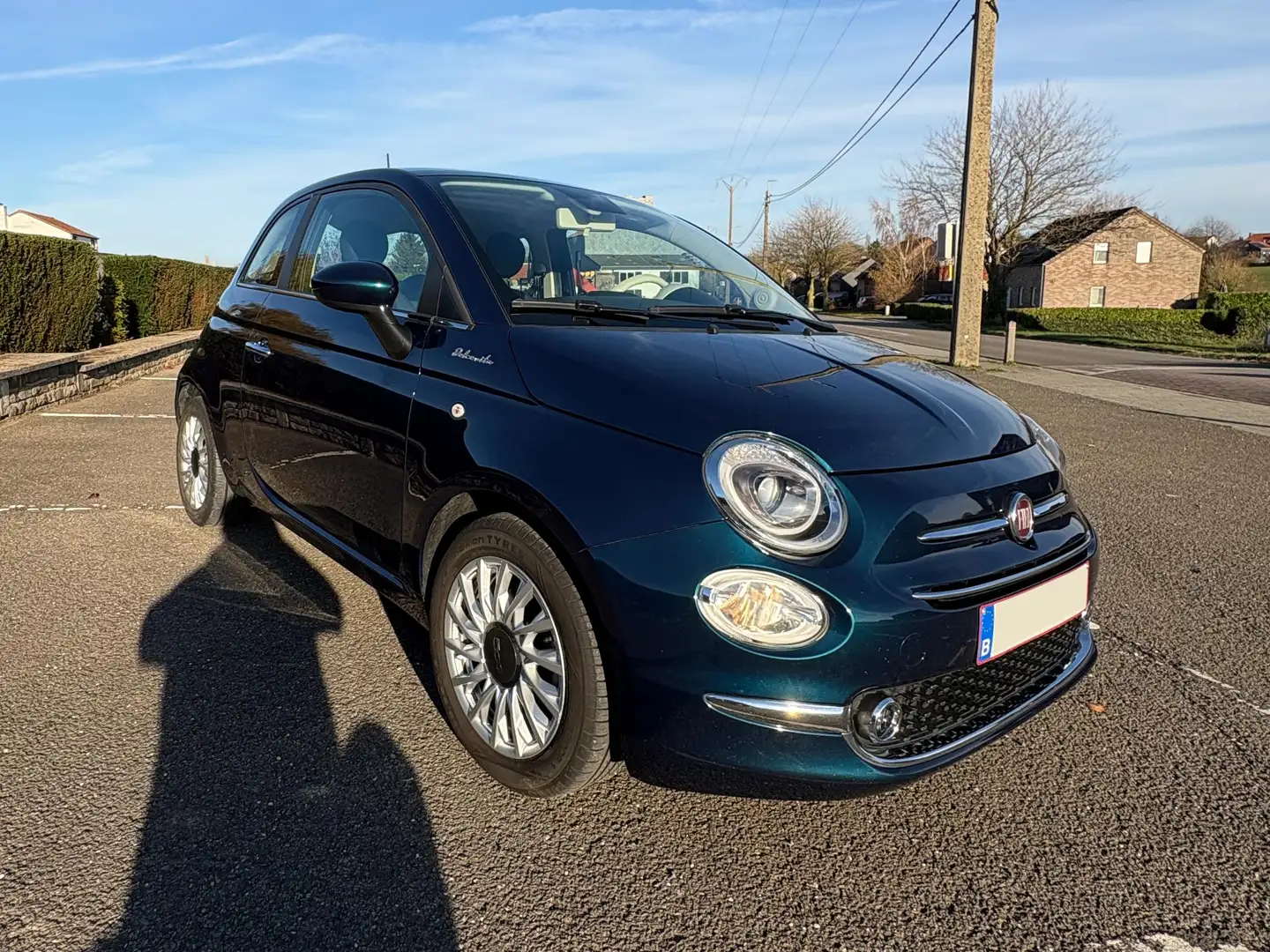 Fiat 500 1.0i Dolcevita Hybrid garantie 2027 entretien incl Blauw - 1