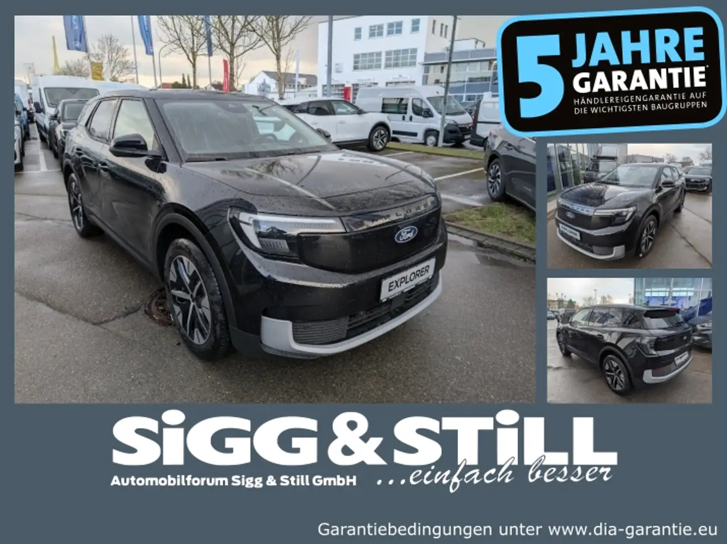 Ford Explorer BEV Extended Range RWD IACC*NAVI*BLIS Noir - 1