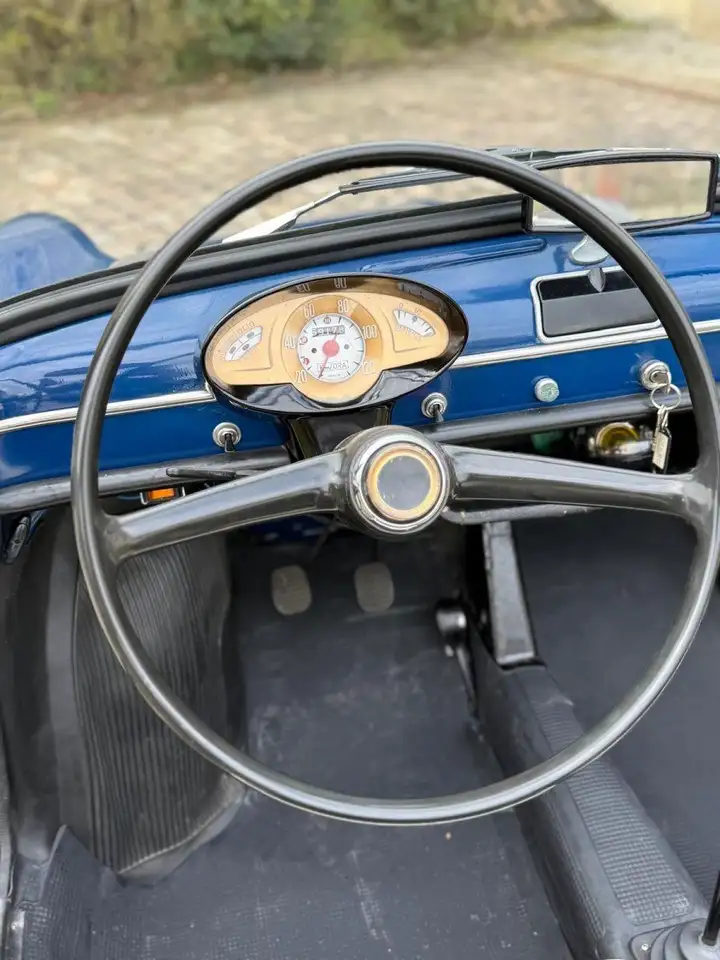 Autobianchi Cabrio bleue, foto 7