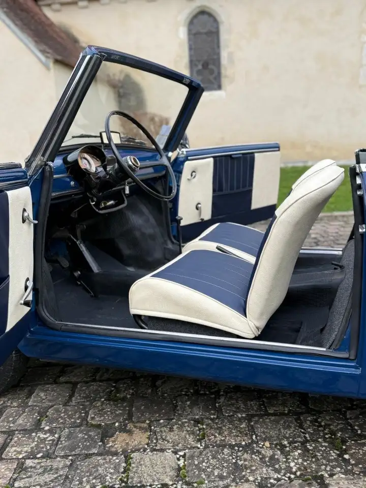 Autobianchi Cabrio bleue, foto 3