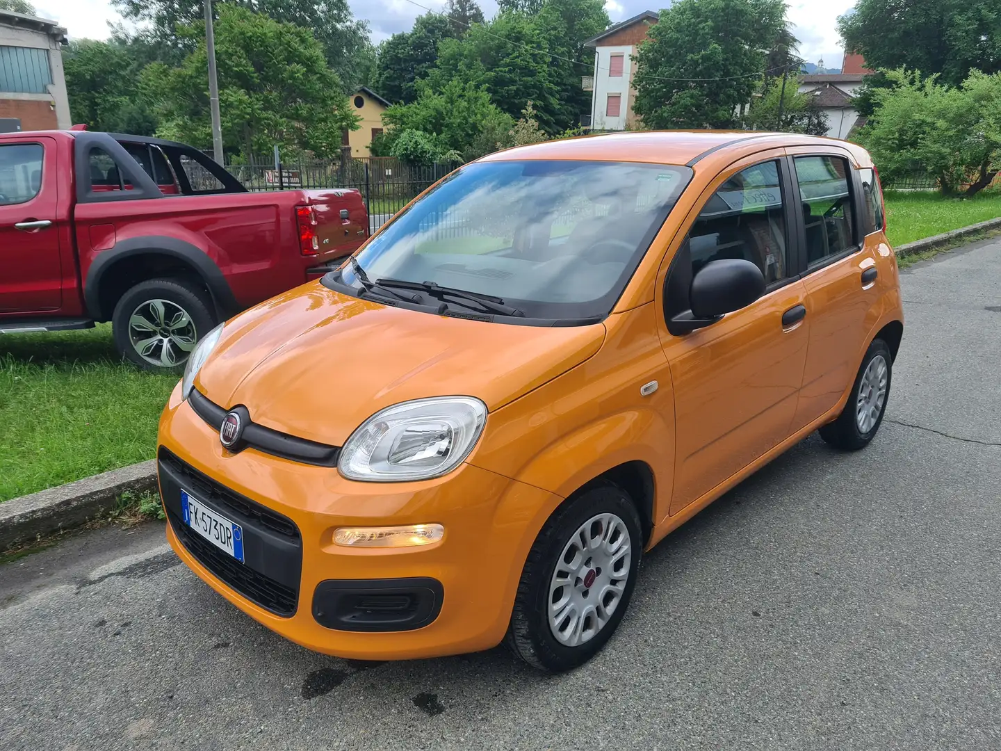 Fiat Panda Panda 1.3 mjt 16v Easy s Arancione - 1