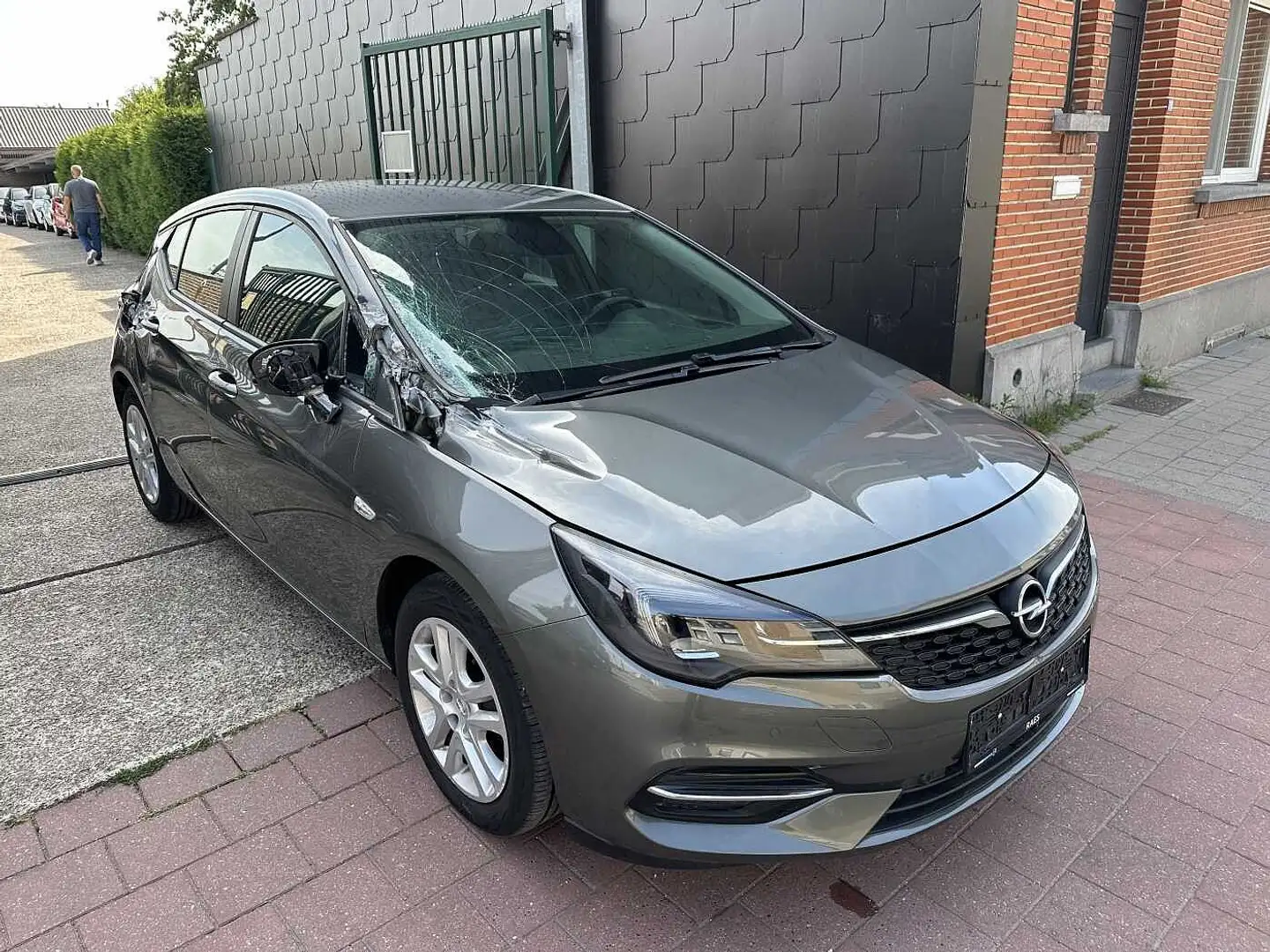 Opel Astra 1.2I TURBO MET 60DKM HANDELAARS & EXPORT Gris - 2