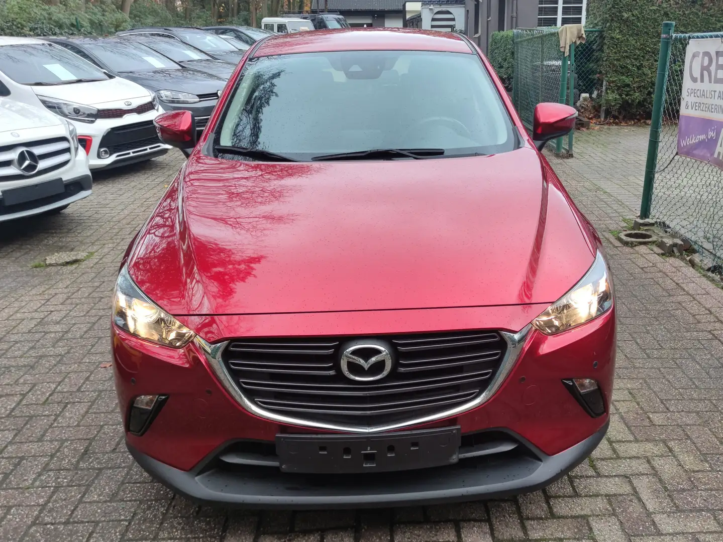 Mazda CX-3 2.0i SKYACTIV-G 2WD Skycruise 33000KM/NIEUWSTAAT Rood - 2