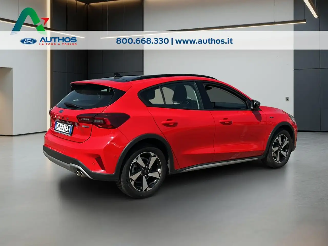 Ford Focus Active 1.0 ecoboost hybrid 125cv, миниатюра 7