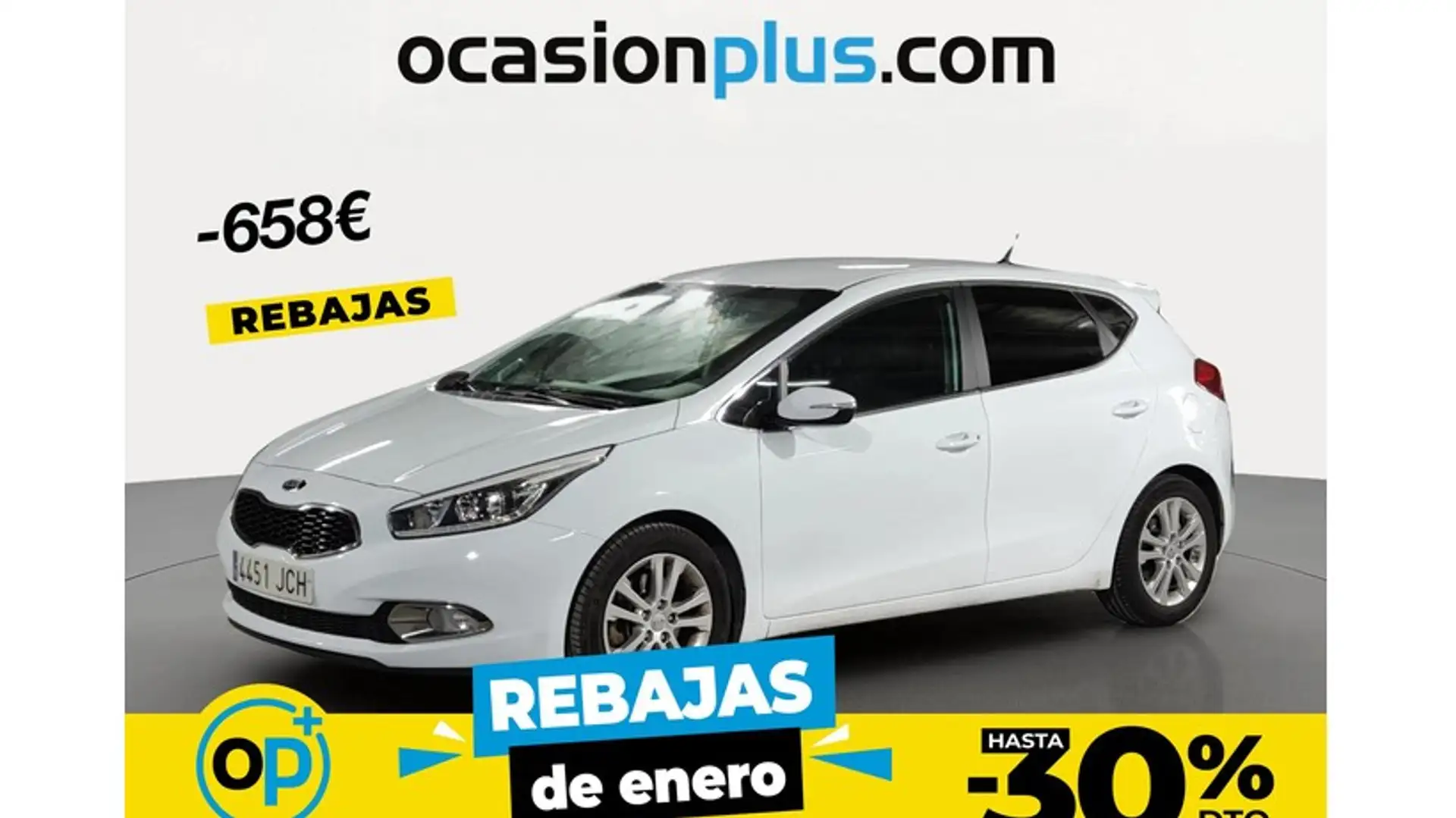 Kia Ceed / cee'd 1.4CRDI WGT Business 90 Blanc - 1