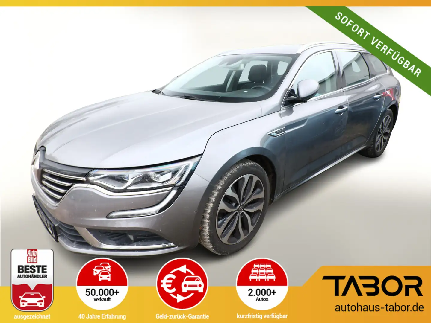 Renault Talisman GrandT 2.0 BdCi 160 EDC Limited LED Nav Grau - 1