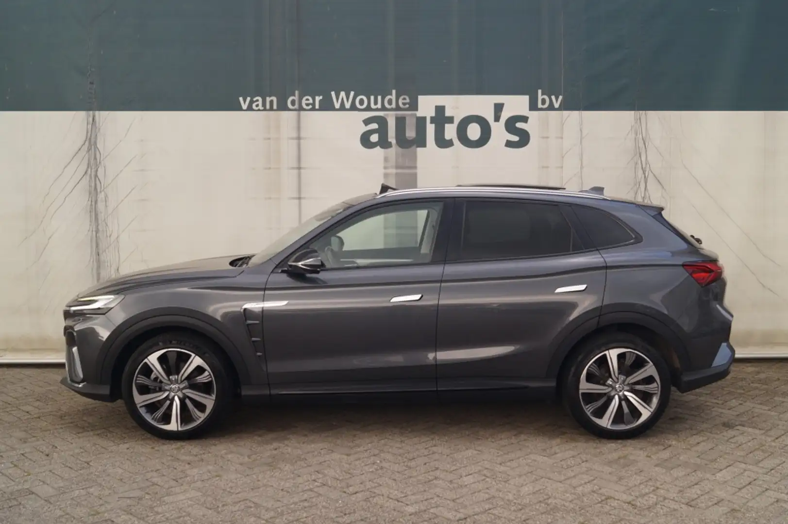 MG Marvel R Luxury 70 kWh -SOH92%-PANO-LEER-TREKHAAK- Grau - 1