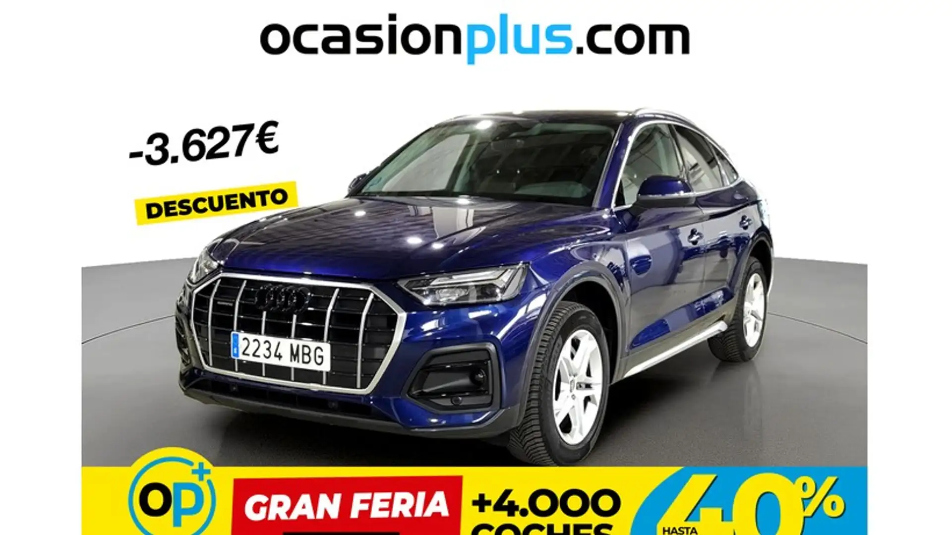 Audi Q5 Sportback 40 TDI quattro-ultra Advanced S tronic 1 Azul - 1