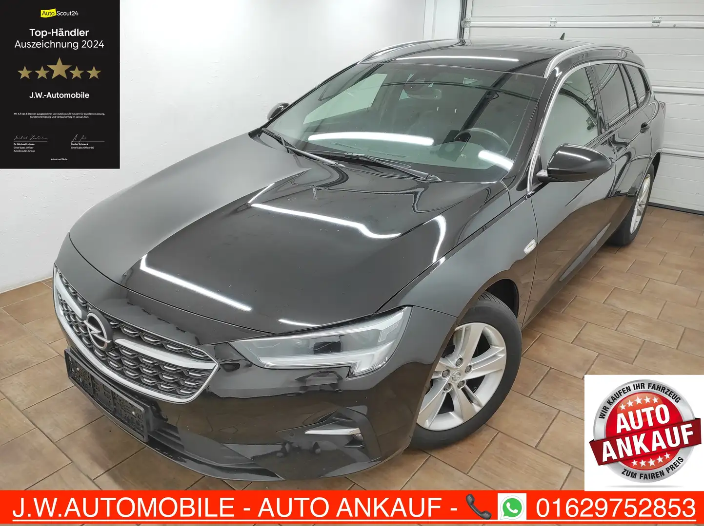 Opel Insignia SPORTS TOURER 1.5 AUTOMATIK NAVI EURO-6 ELEGANCE Schwarz - 2