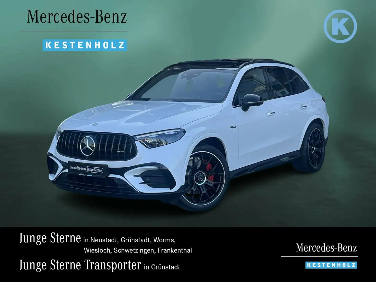 Mercedes-Benz GLC 63 AMG GLC 63 S E AMG NIGHT+AHK+DISTR+PANO+BURM+HUD+360 Weiß - 1
