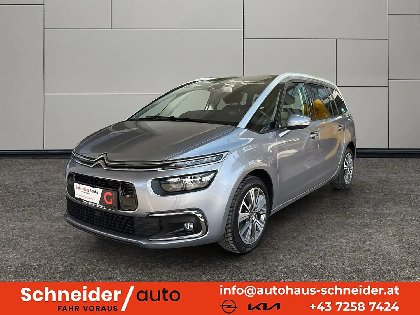 Citroen Grand C4 SpaceTourer Grand C4 Spacetourer BlueHDI 130 EAT8 Shine 7-S... Grau - 1