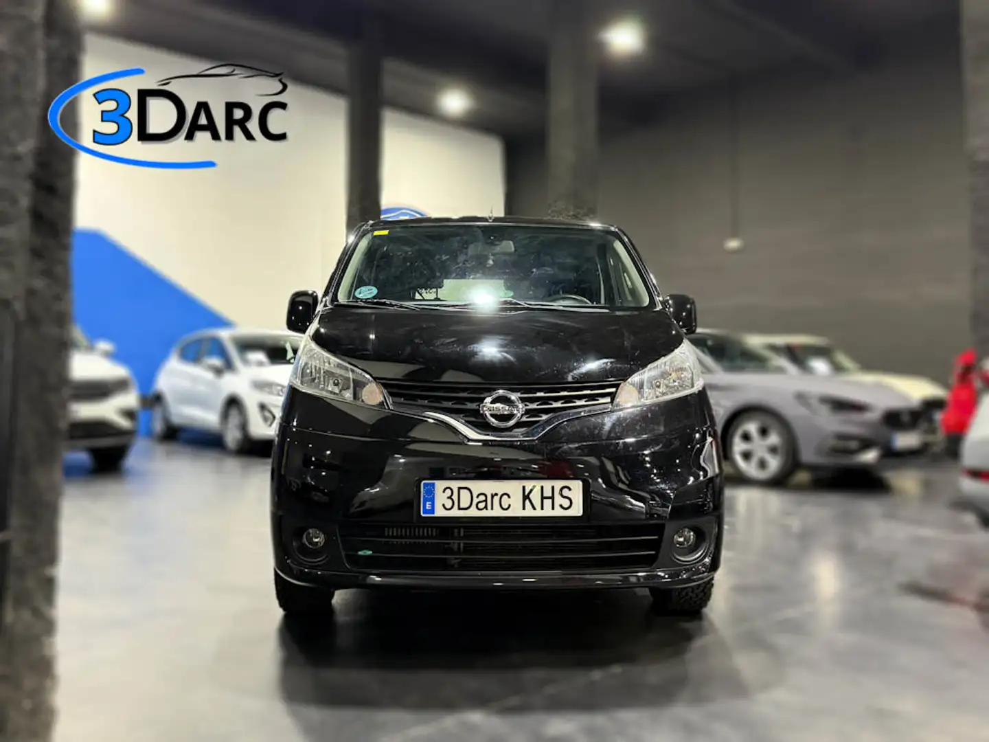 Nissan NV200 Combi 7 1.5dCi A/C Gas Comfort Чорний - 2