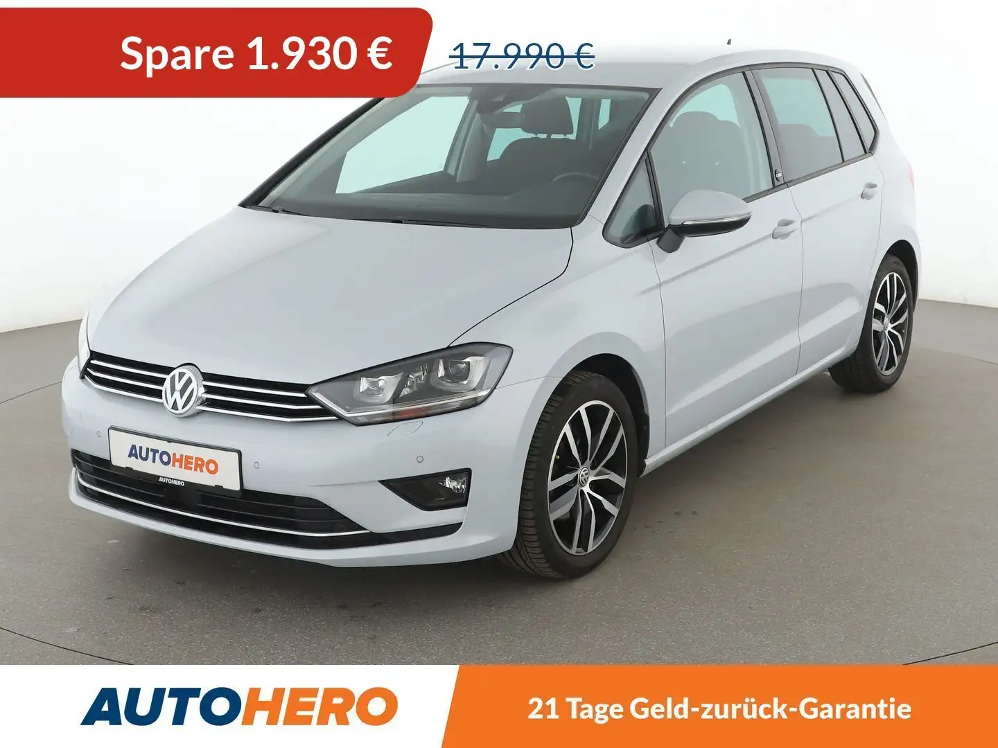 Volkswagen Golf Sportsvan 1.4 TSI Sound BM Aut. *ACC*PDC*BI-XENON* Weiß - 1