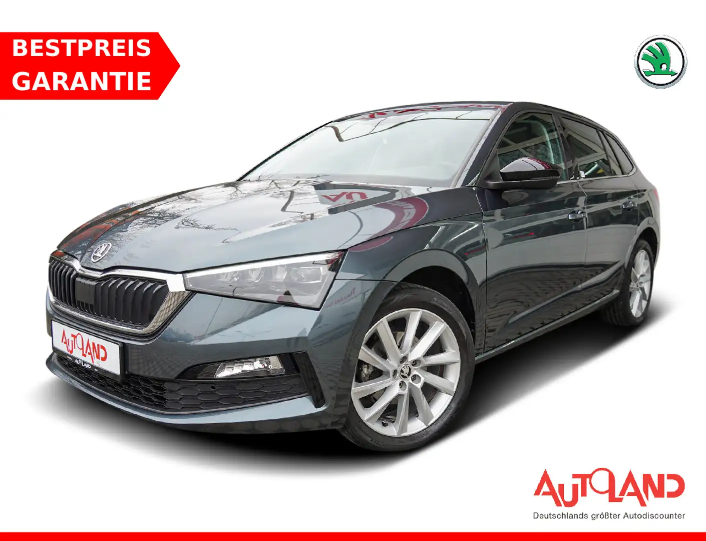 Skoda Scala 1.0 Style LED Klimaaut. Sitzheizung PDC Gris - 1