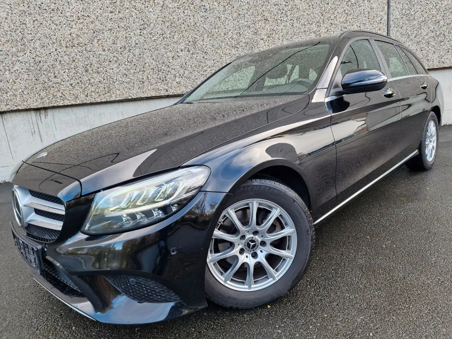 Mercedes-Benz C 200 d T Aut/SPORTPAKET/1HD/NAVI/KAM/LED/SPUR/W+ Noir - 1