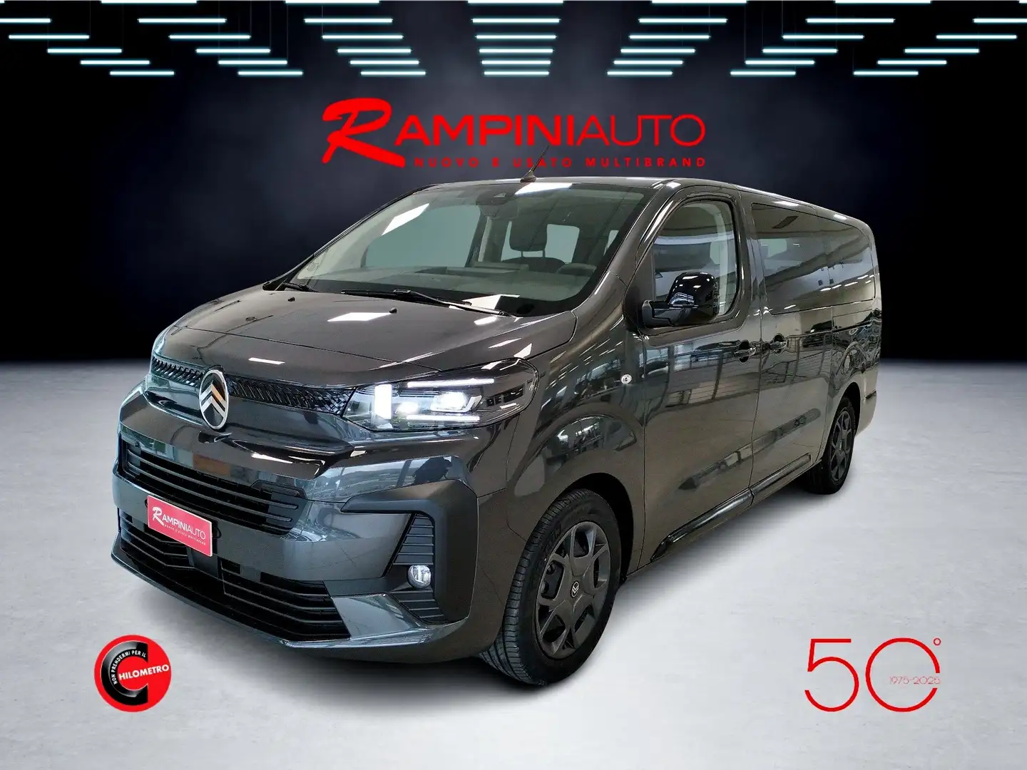 Citroen Spacetourer 2.0 BlueHDi 180 S&S EAT8 XL 8 Posti Pronta Consegn Grigio - 2