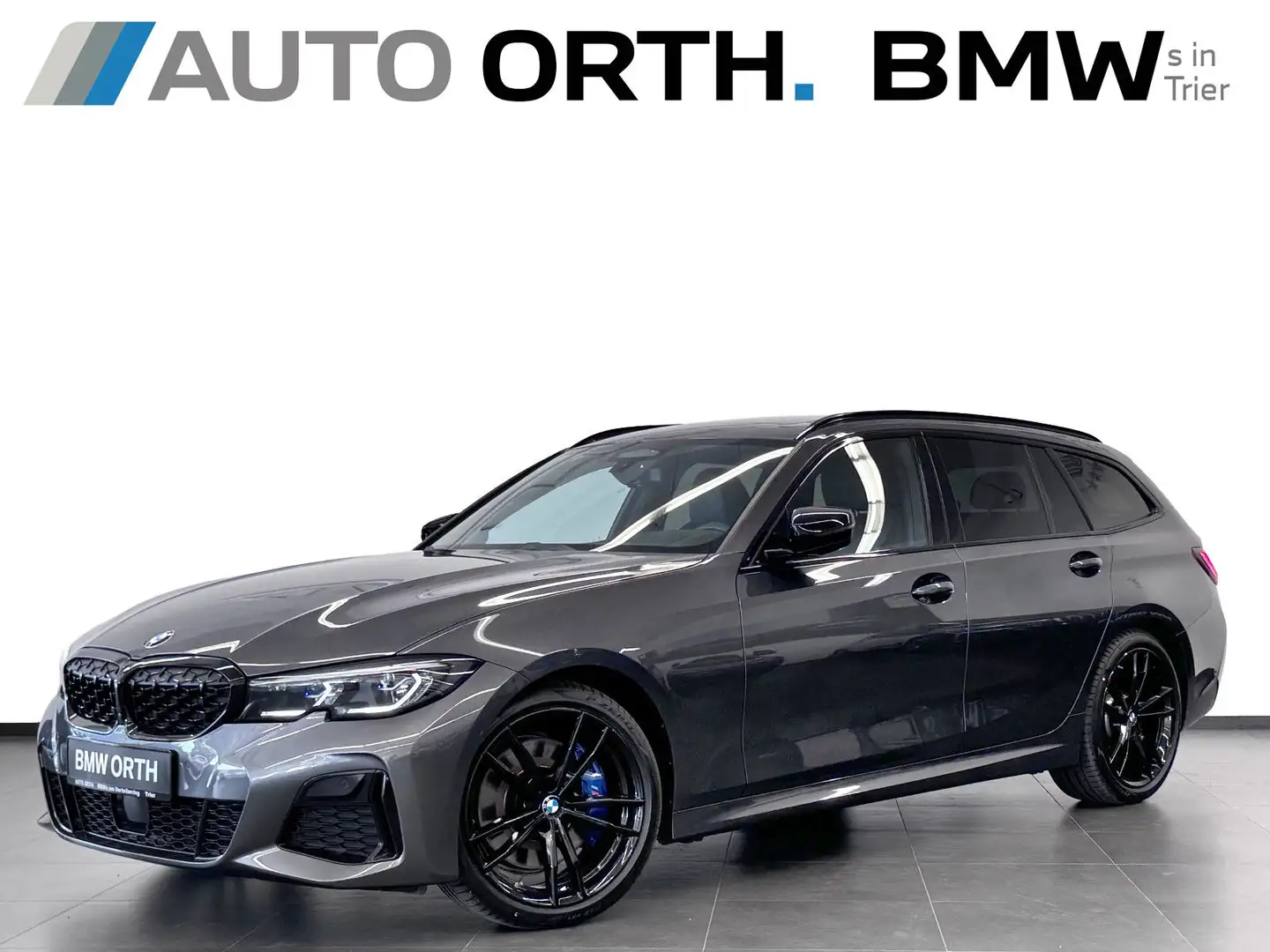 BMW M340d xDrive Touring PANO LASER HUD ACC 360° AHK Grau - 1