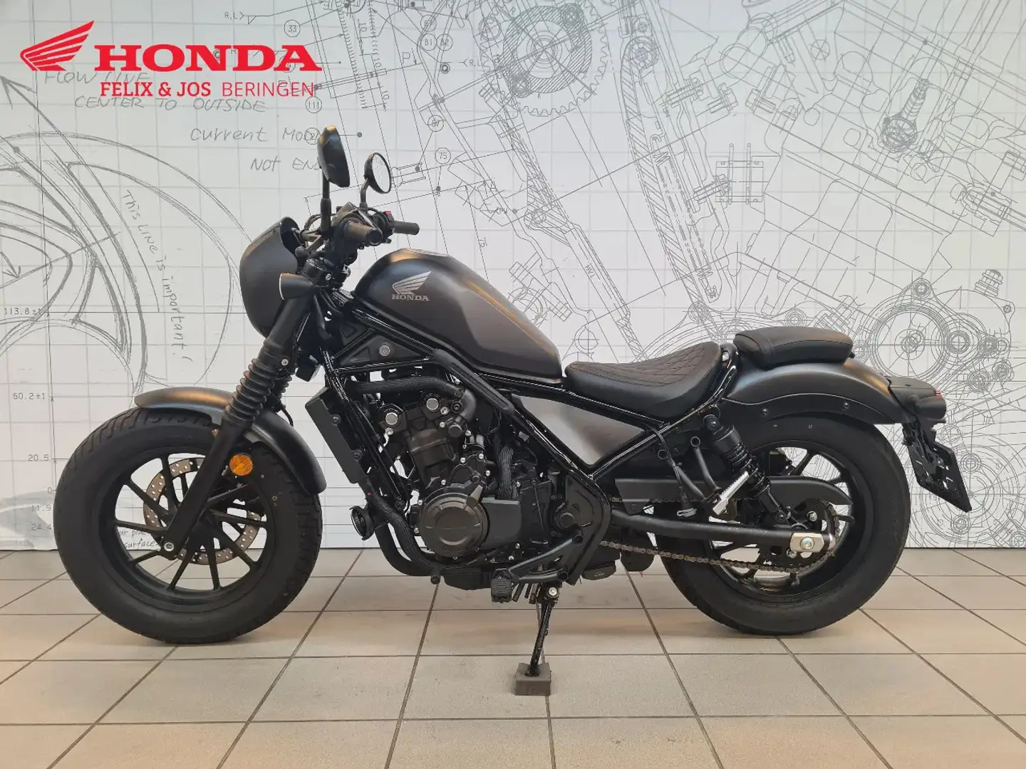 Honda CMX 500 Rebel SE - A2 - garantie Noir - 2