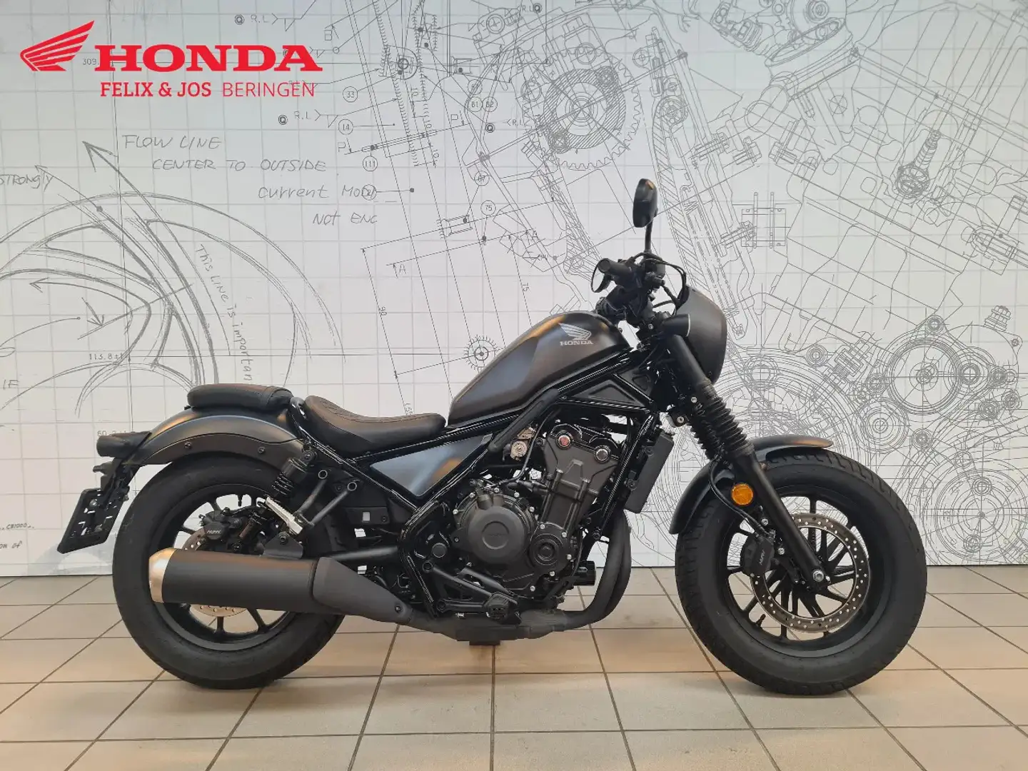 Honda CMX 500 Rebel SE - A2 - garantie Noir - 1