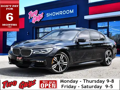 Black 2019 BMW 7 Series 750i xDrive AWD Sedan All-Wheel Drive 8-Speed Automatic
