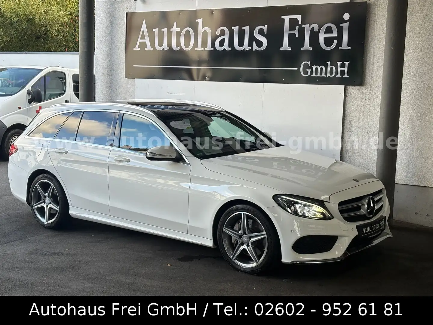 Mercedes-Benz C 250 T BlueTec /d*AMG*LUXURY*PANO*AMBIENTE*LED Blanc - 1