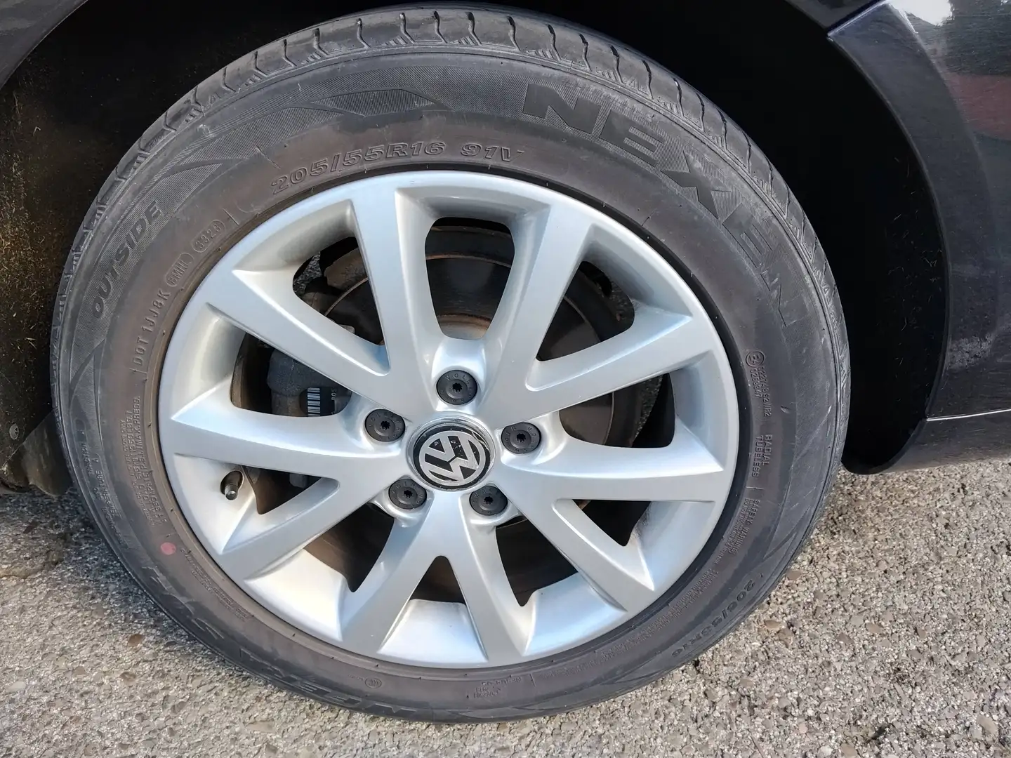 Volkswagen Golf Variant Negro - 1