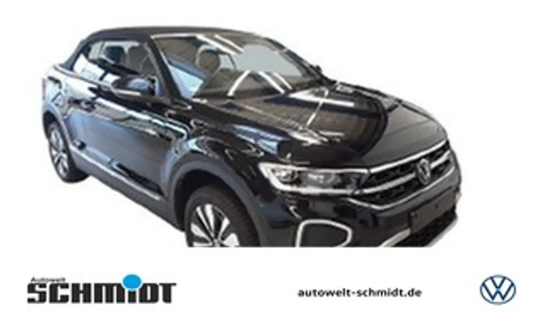 Volkswagen T-Roc Cabriolet 1,0 TSI Goal ACC LED-Plus R-Kamera Si... Zwart - 1