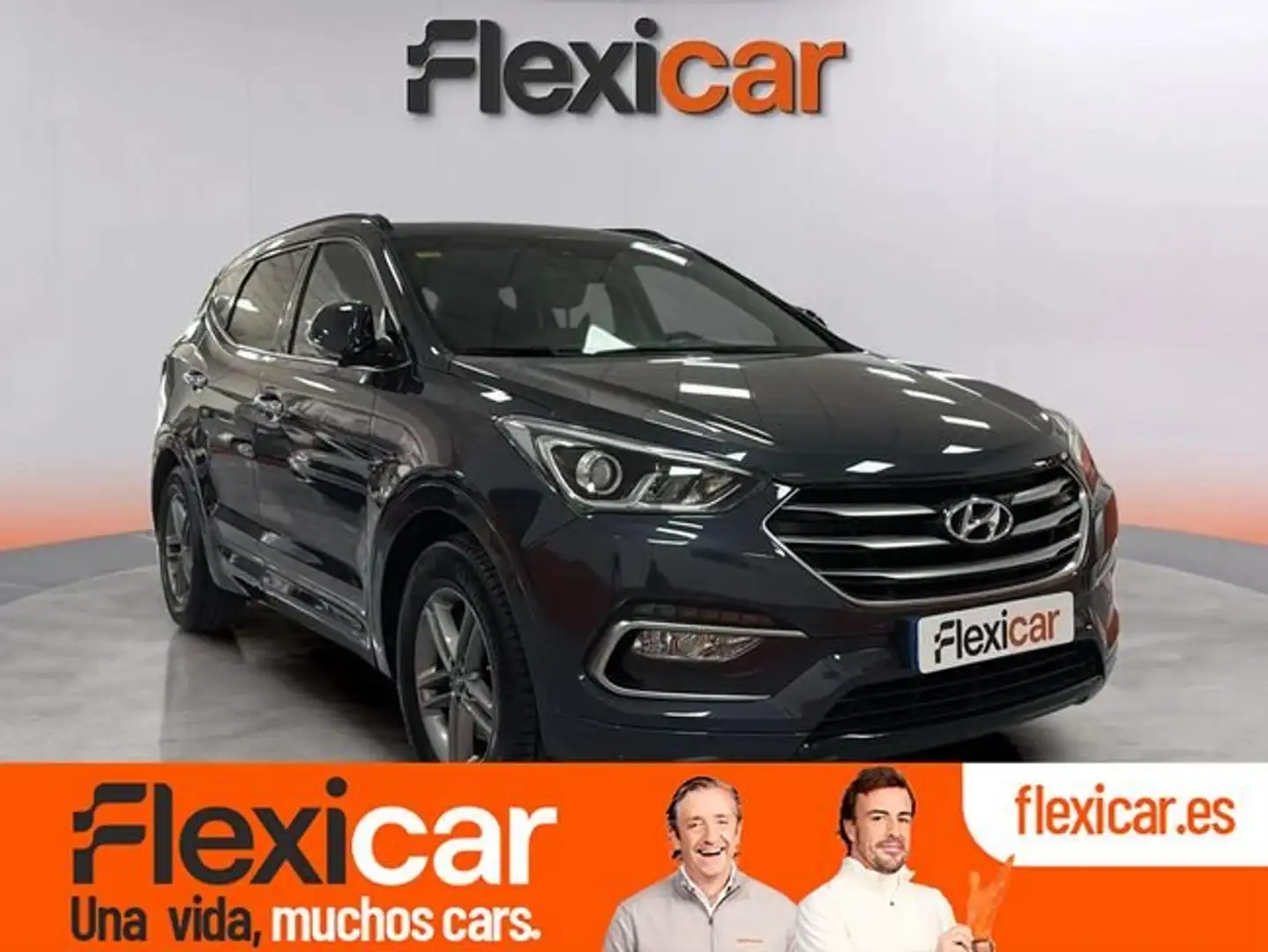 Hyundai SANTA FE 2.2CRDi 4x2 Tecno 7s Aut. Gris - 1