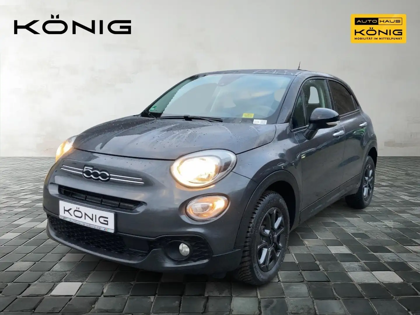 Fiat 500X 1,5 Mild-Hybrid *Spurhalte*Apple Carplay* Grau - 1