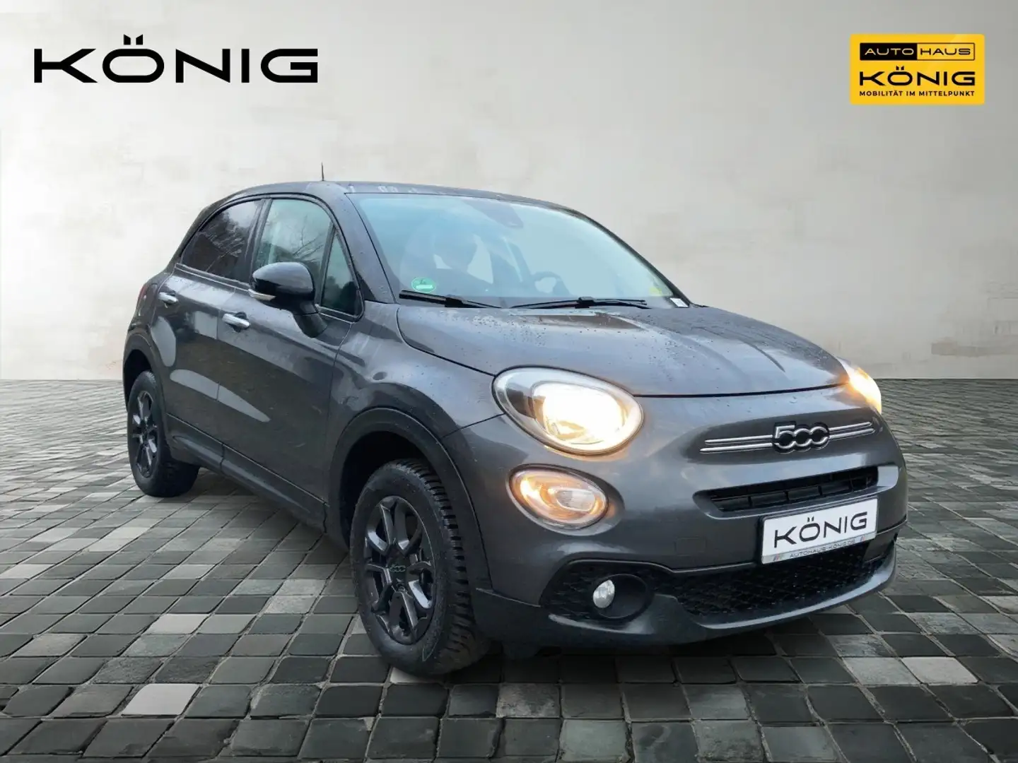 Fiat 500X 1,5 Mild-Hybrid *Spurhalte*Apple Carplay* Grau - 2