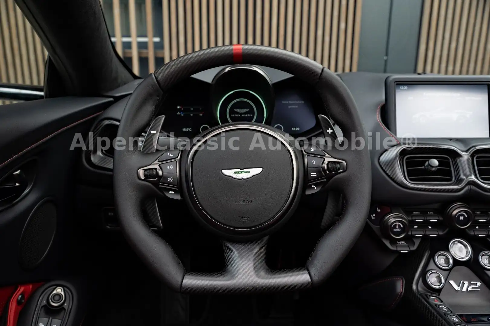 Aston Martin Vantage Roadster 4.0 V12 Sitzbel., Carbon Negro - 2