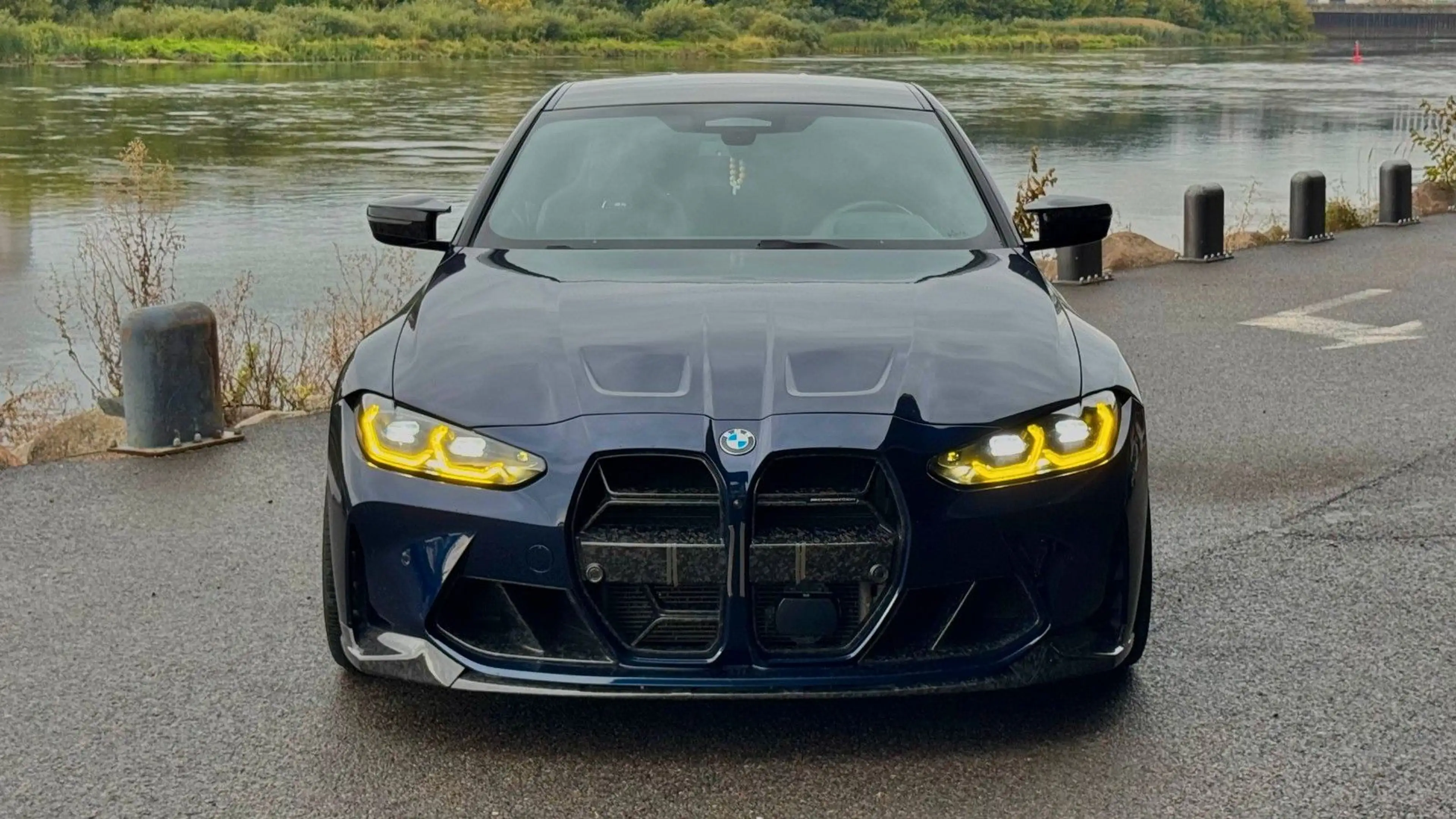 BMW M4 Competition/ACC/HUD/360°/LASER/Carbon/H&K/R20 — photo 2