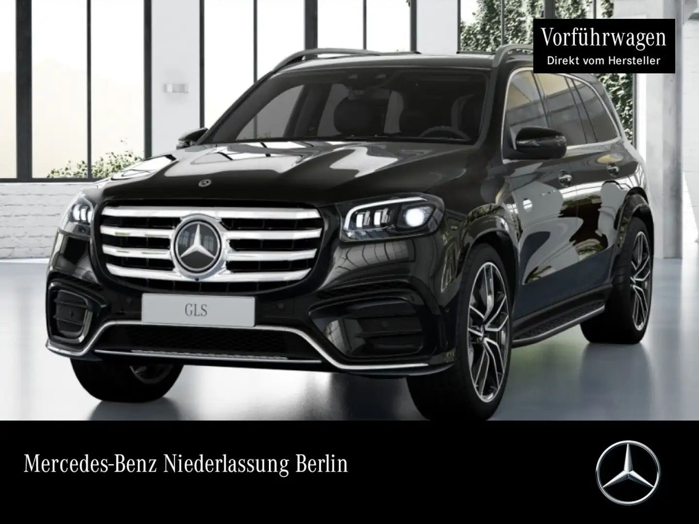 Mercedes-Benz GLS 450 d 4M AMG+PANO+360+AHK+MULTIBEAM+STHZG+HUD Noir - 1