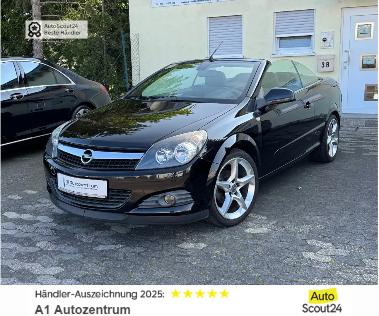 Opel Astra Twin Top 1.6 Edition Klima Navi Zahnriemen NEU Schwarz - 1
