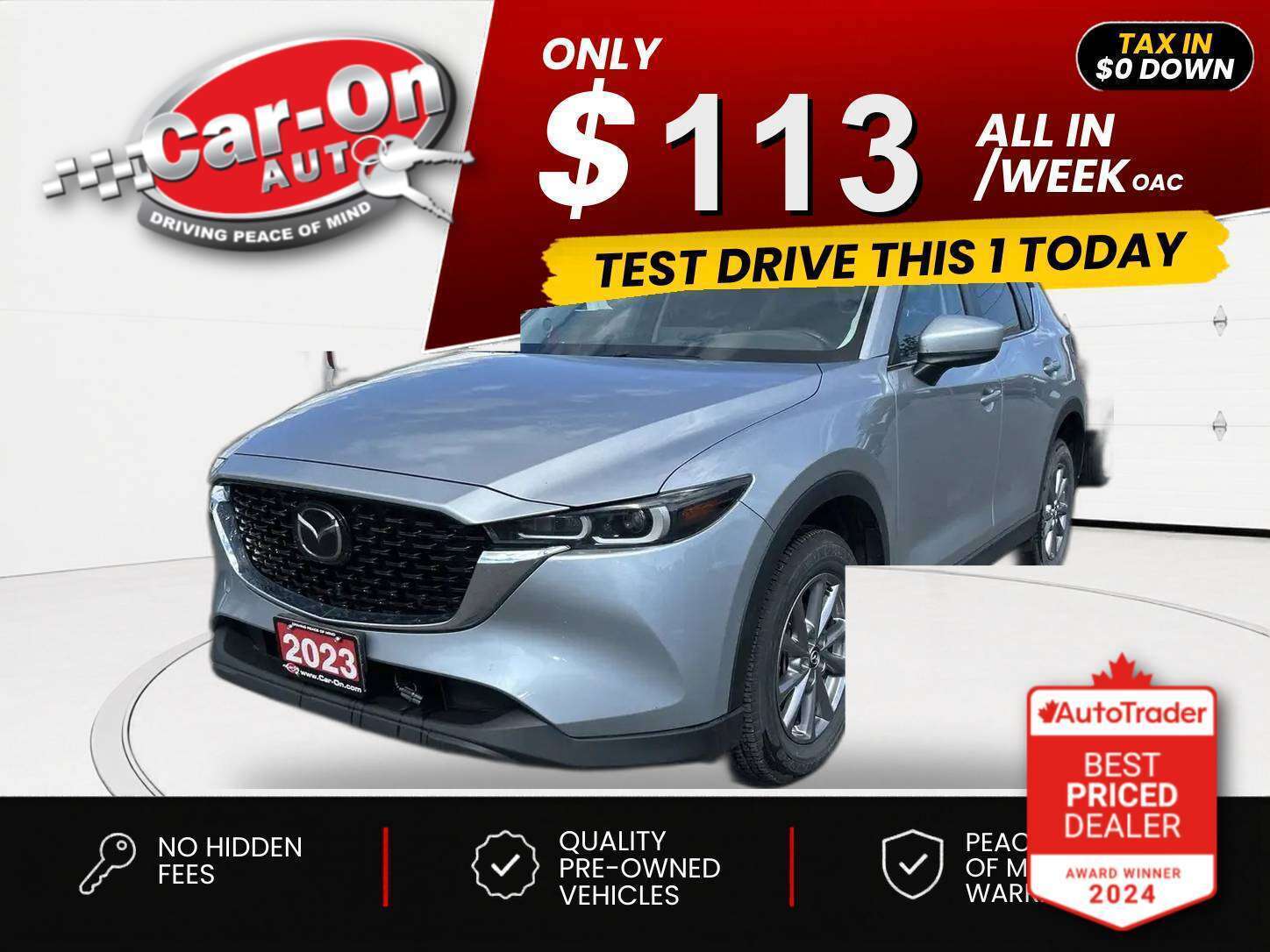 Silver 2023 Mazda CX-5 SUV / Crossover Automatic