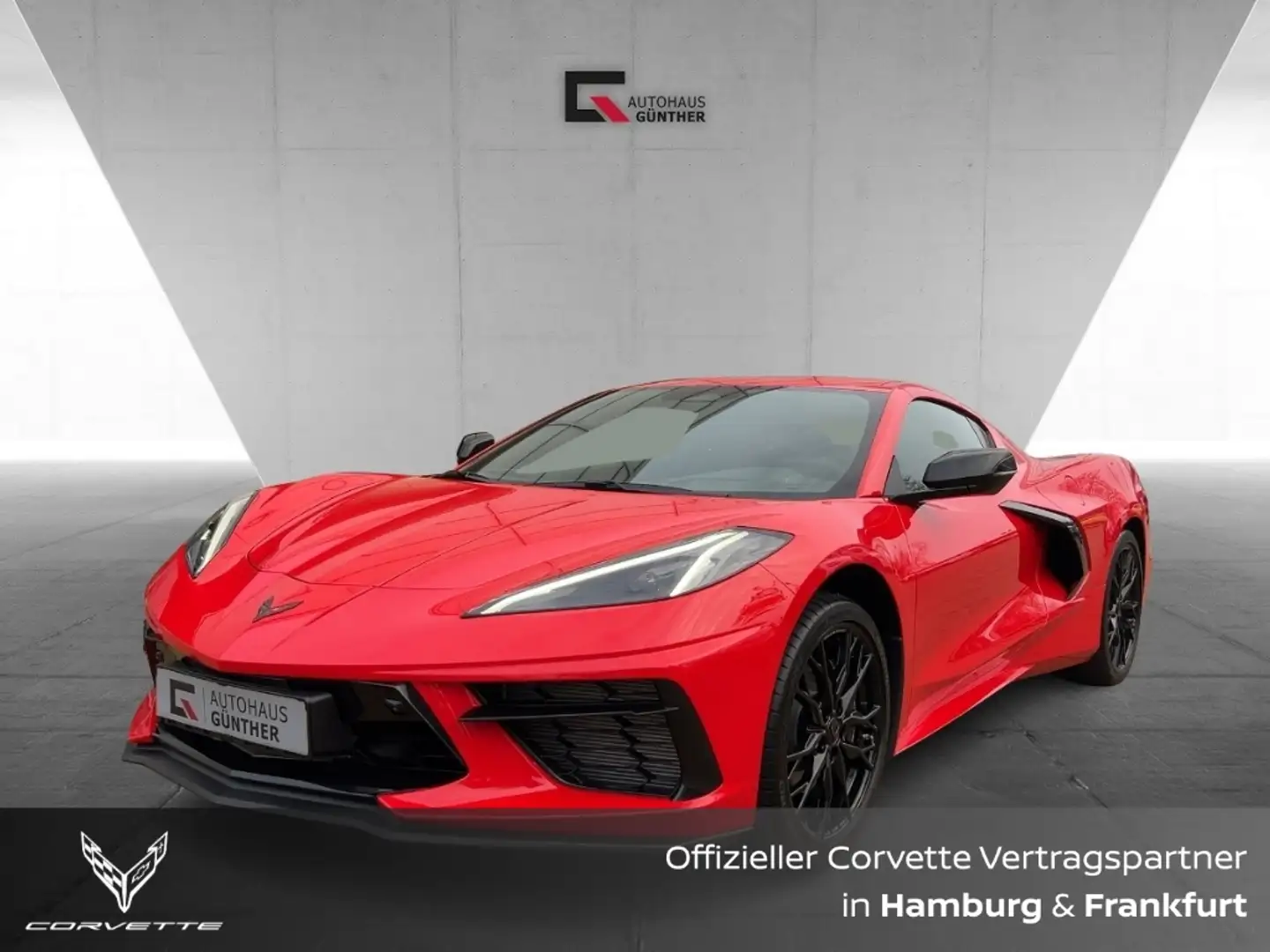Corvette C8 Coupe 6.2 V8 3LT Z51 EU-Version Lift, Mag.Ride Rot - 1
