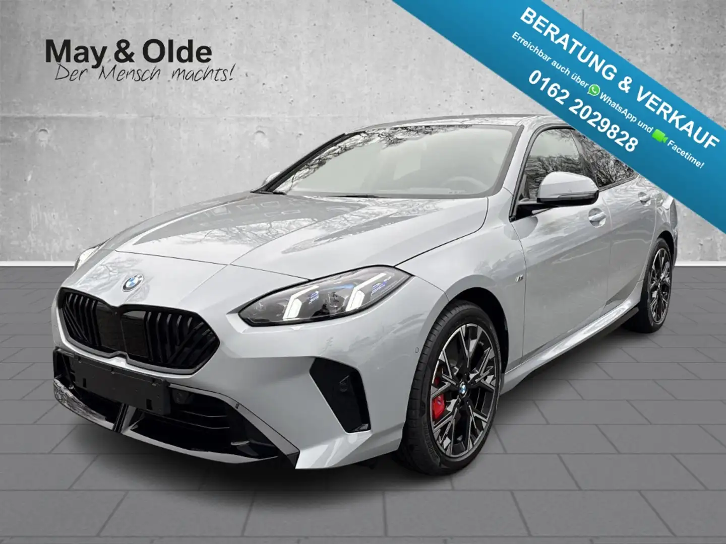 BMW 220 Gran Coupe d M Sport HUD AD AHK Navi H/K 360 Kamer Grau - 1