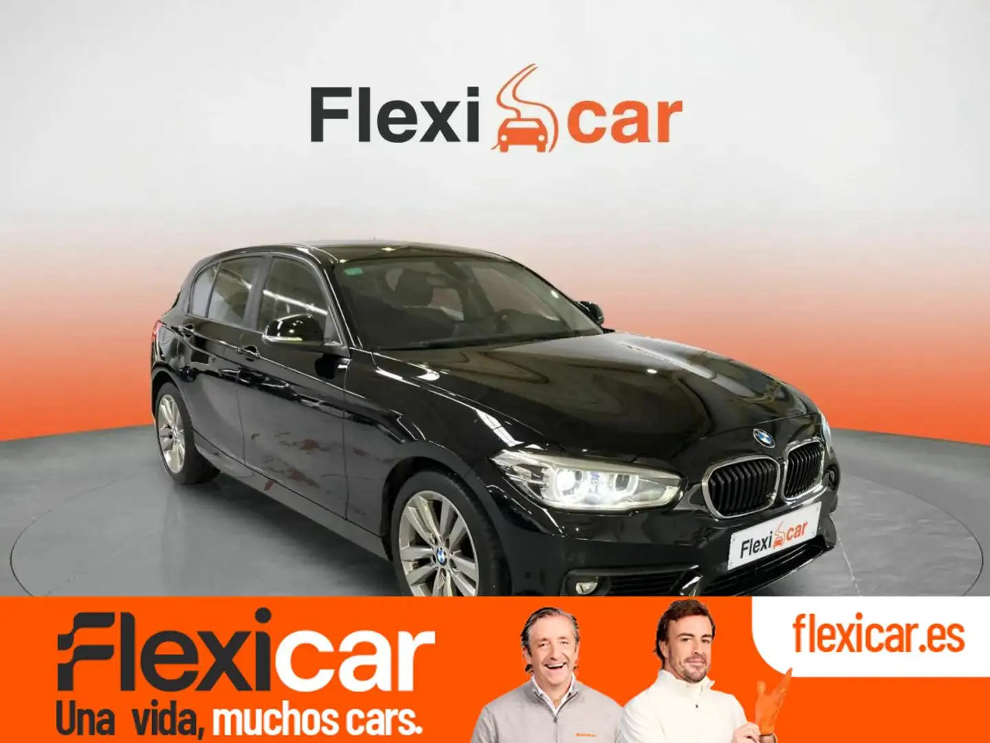 BMW 118 118iA Negro - 1