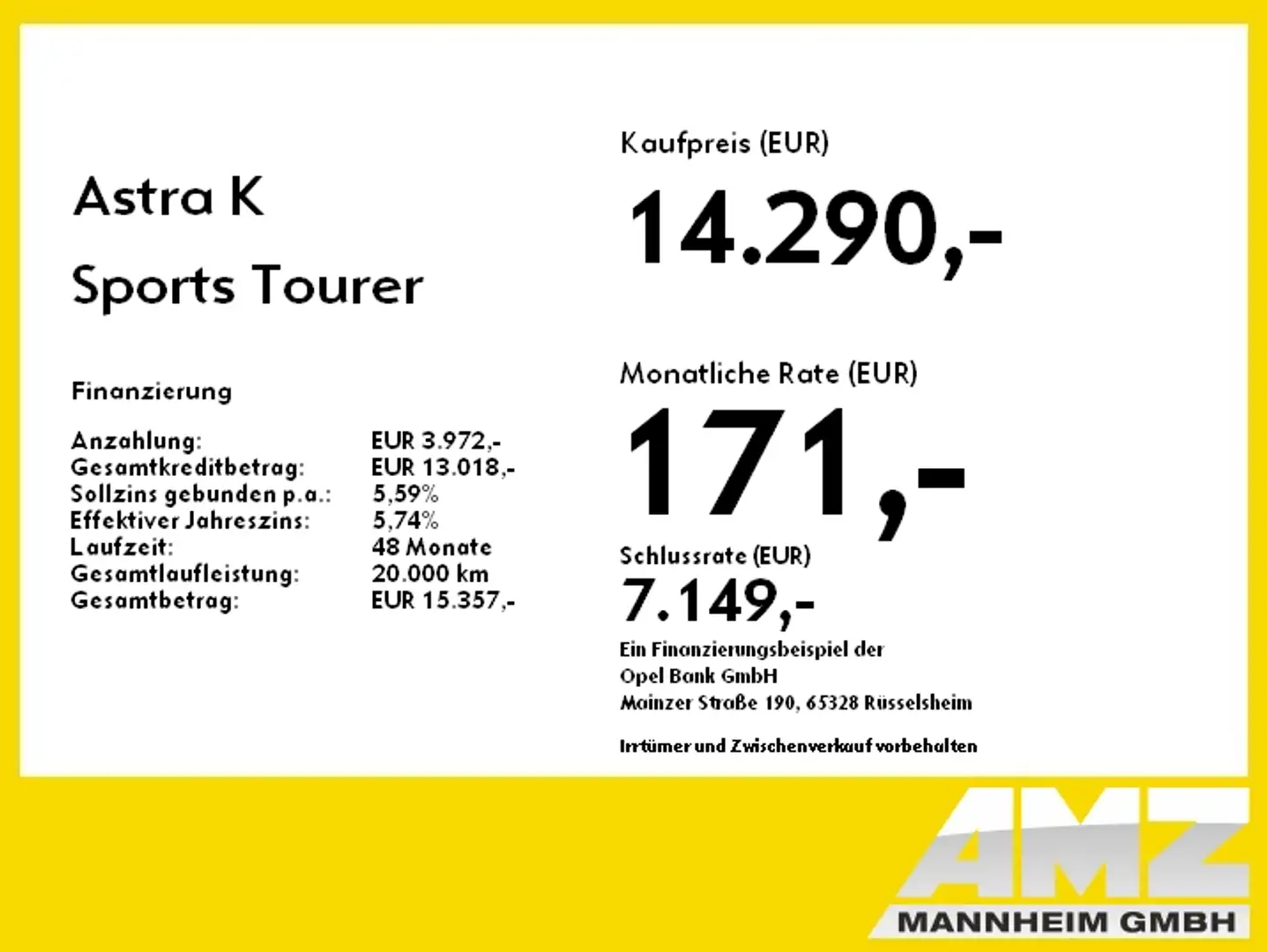 Opel Astra K Sports Tourer 1.2 Turbo  Elegance LM Silber - 2