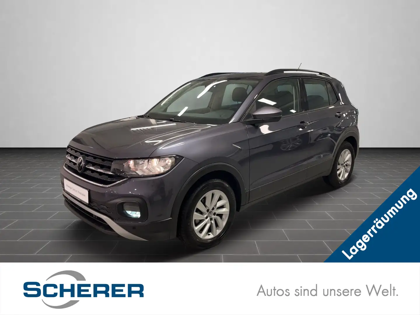 Volkswagen T-Cross 1.0 Life 70kW, APP, EPH, Klima, Dig. Coc Grau - 1