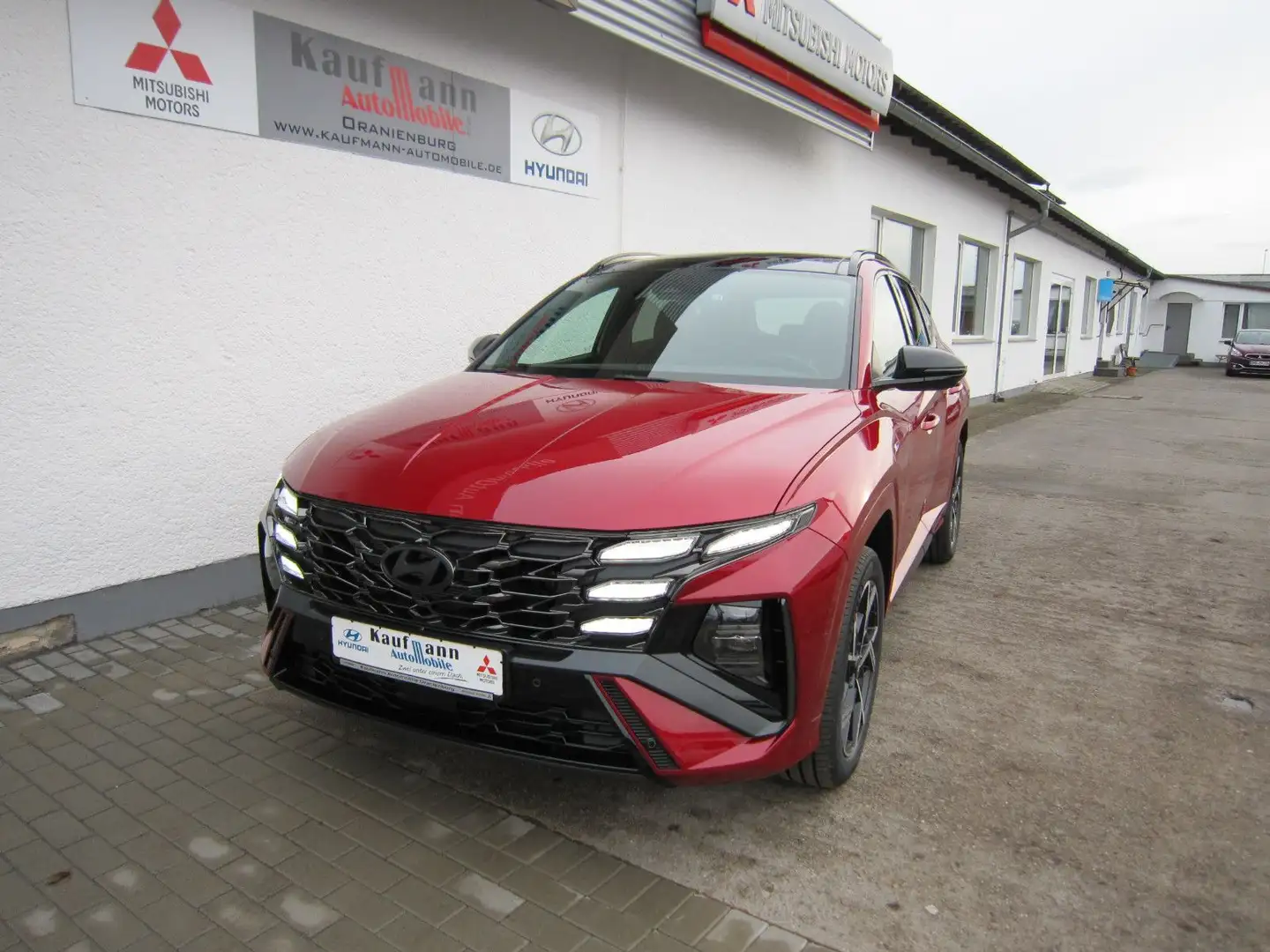 Hyundai TUCSON 1.6T-GDi Hybrid 2WD  N LINE Sitz-Paket Rot - 1