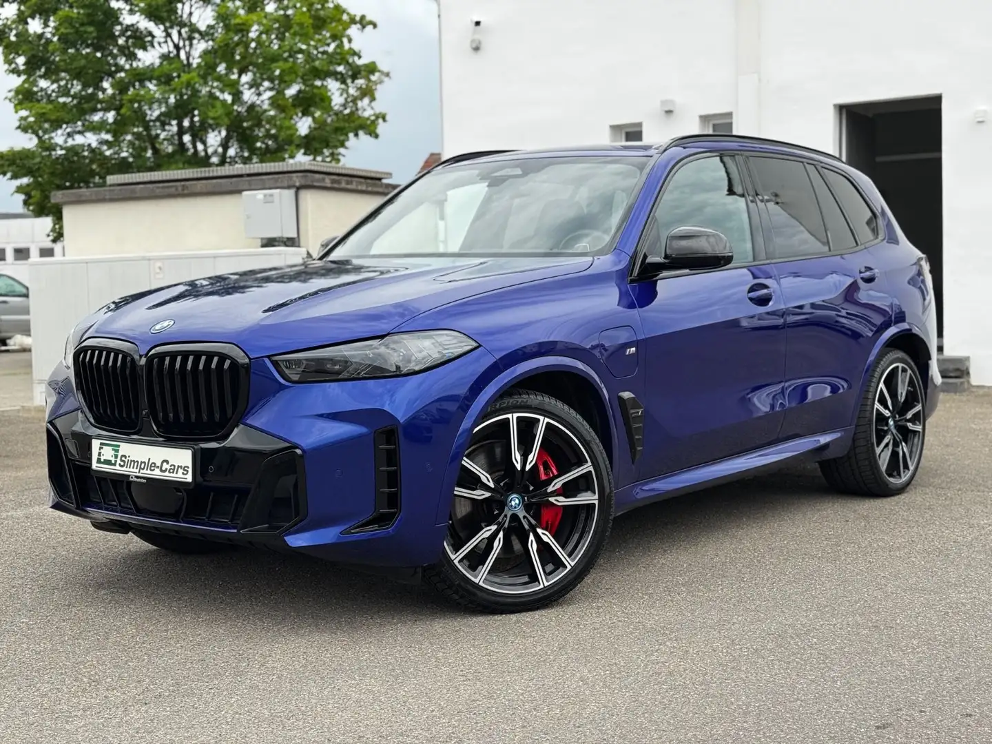 BMW X5 50 e xDrive M Sport Pro * 22 Zoll*INNO*AHK*CA Blauw - 1