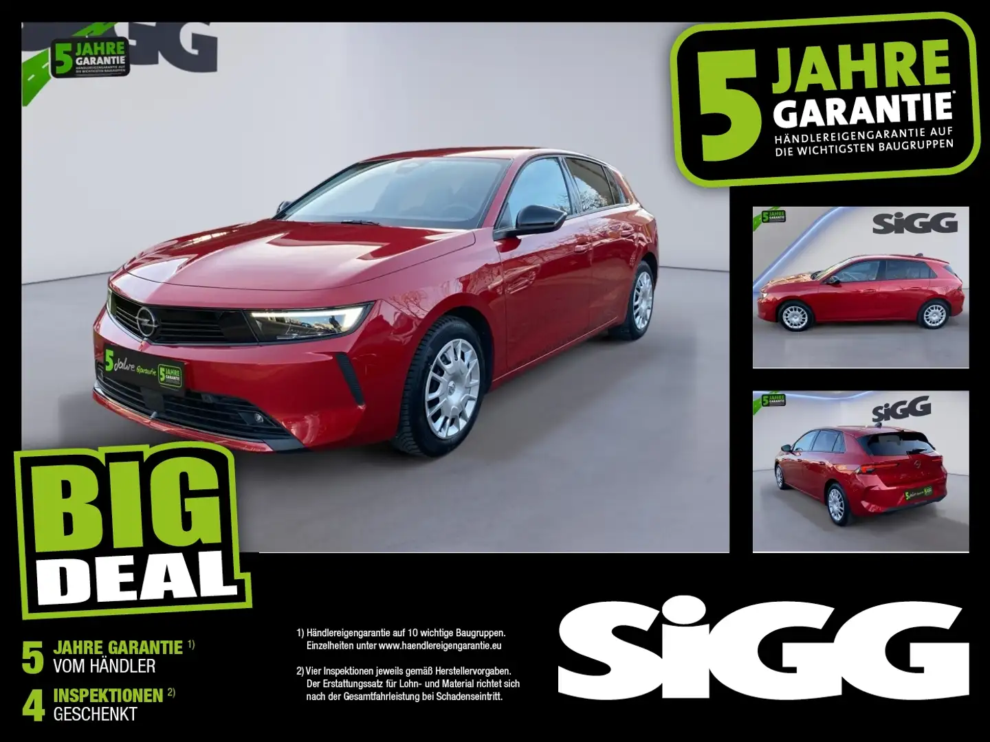 Opel Astra L 1.2 Turbo Enjoy Sitzheizung KeyLess Rojo - 1