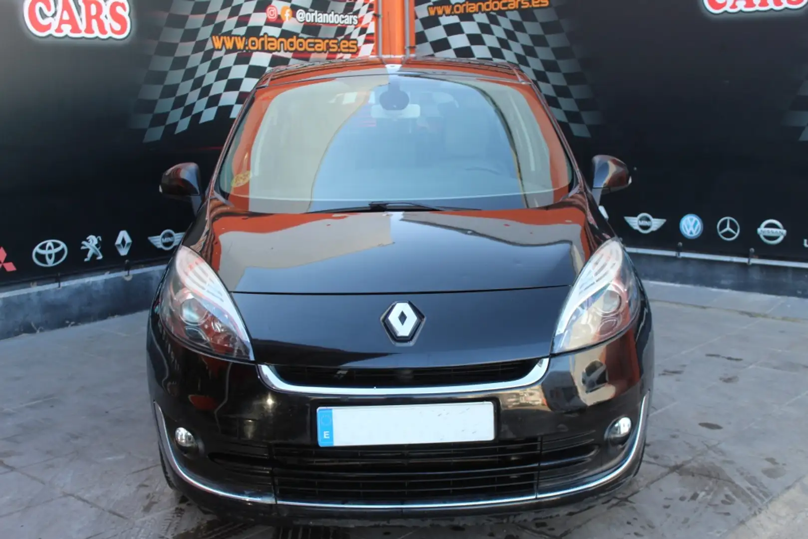 Renault Scenic Grand 1.5dCi Dynamique 7pl. Noir - 2