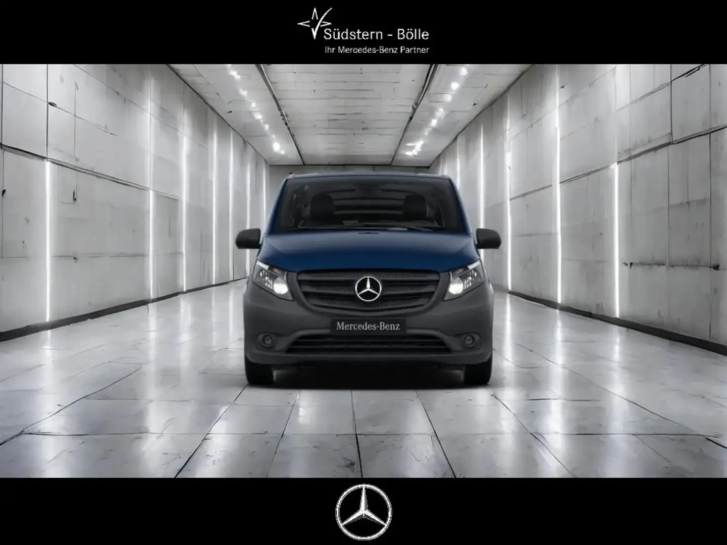 Mercedes-Benz Vito 114 TOURER PRO LANG+KAMERA+TEMPOMAT+SHZ Bleu - 2