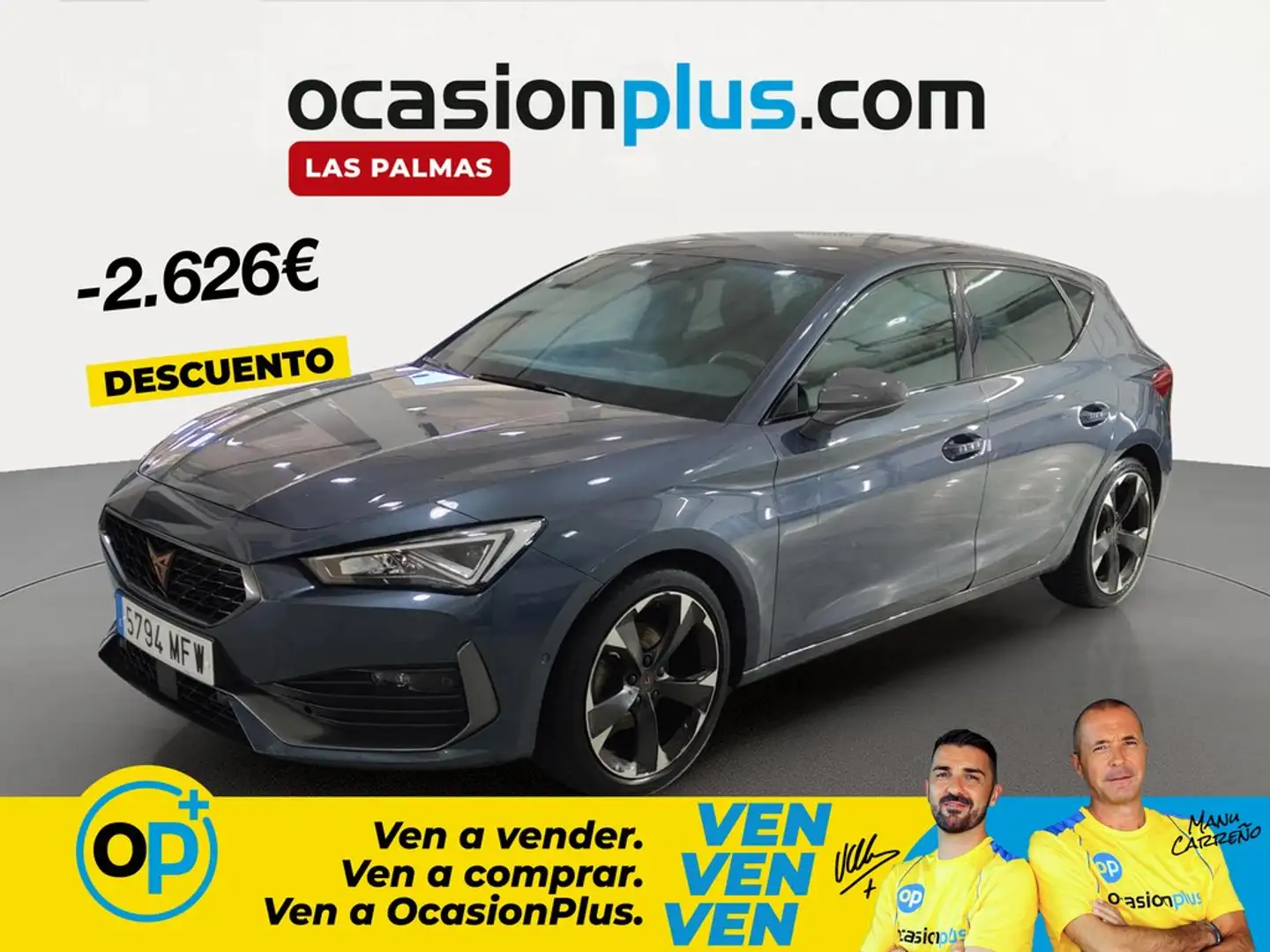 CUPRA Leon 1.5 ETSI DSG 110Kw Gris - 1