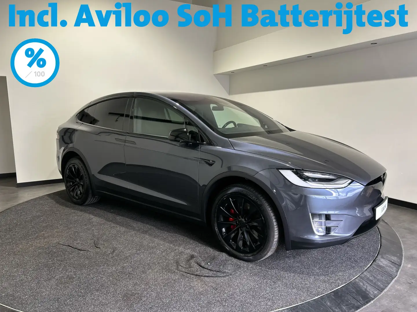 Tesla Model X Performance Ludicrous 7p | Trekhaak | Full self dr Сірий - 1