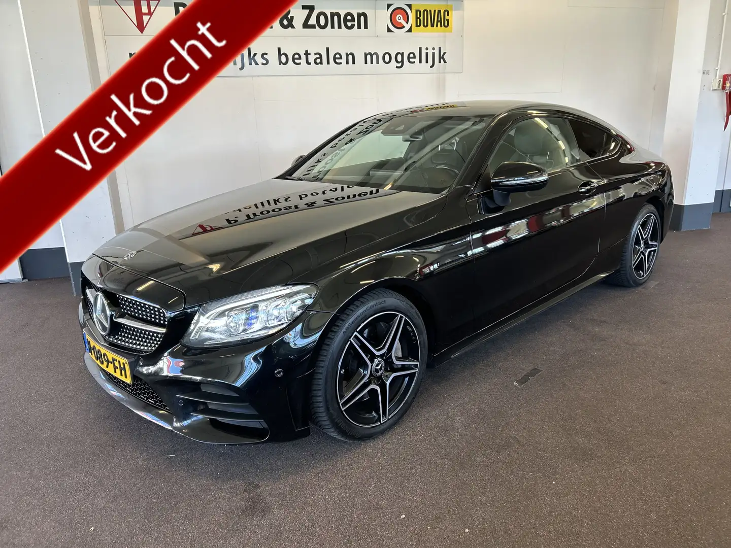 Mercedes-Benz C 300 Coupé Premium Plus Pack AMG 260PK Facelift | Deale Negro - 1