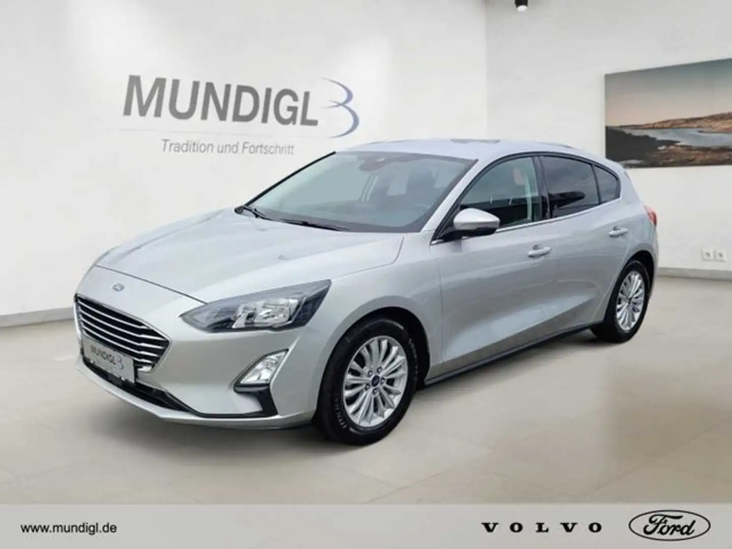 Ford Focus Titanium NAVI Klimaaut RFK SHZ FSH Temp Silber - 1